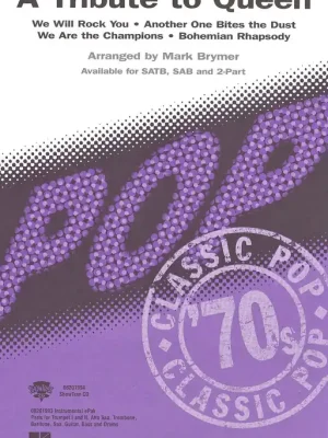 A Tribute to Queen / SATB* + piano/chords Značkový