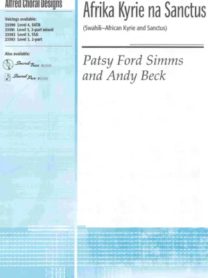 Super Cena AFRIKA KYRIE NA SANCTUS / SSA* a klavír