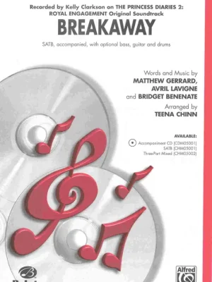 Speciální Cena BREAKAWAY - from The Princess Diaries 2 / SATB*