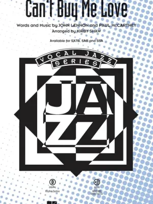 Cenově Výhodný Can't Buy Me Love (Beatles) / SATB* + piano/chord