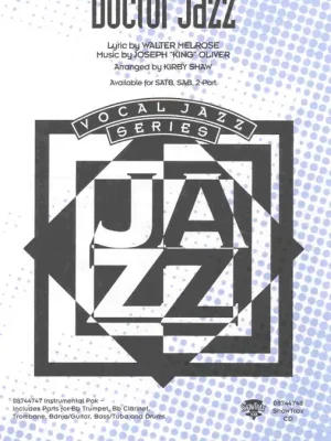 DOCTOR JAZZ / SATB* + piano/chords Tovární Cena