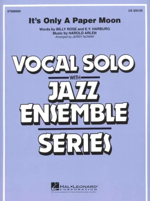 It's Only a Paper Moon - Vocal Solo with Jazz Ensemble / partitura + party Akční Cena