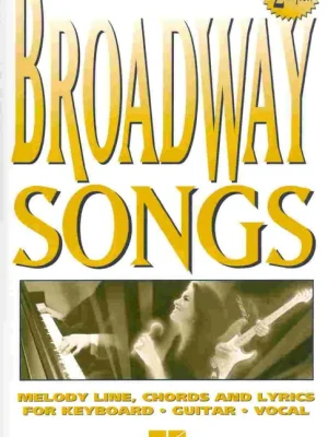 Paperback Songs - BROADWAY SONGS 2nd editionvocal / chord Jen Po Omezenou Doba