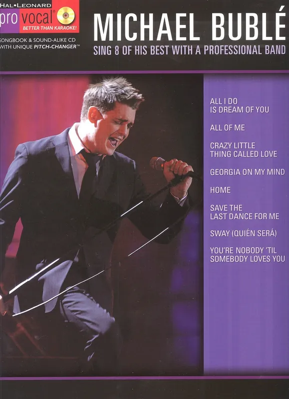 Pro Vocal 27 - MICHAEL BUBLÉ + CD / vocal/chords Nejlepší Volba