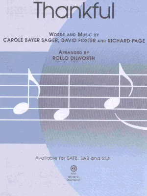 Odeslání Ihned THANKFUL/ SATB* + piano/chords