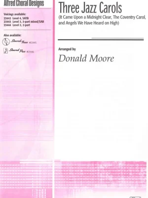 Three Jazz Carols / SATB* + piano Doprava Zdarma