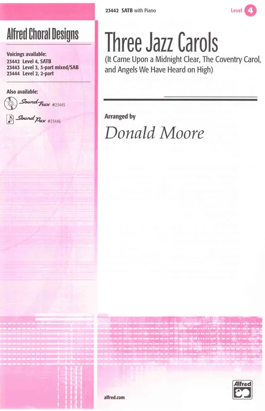 Three Jazz Carols / SATB* + piano Doprava Zdarma