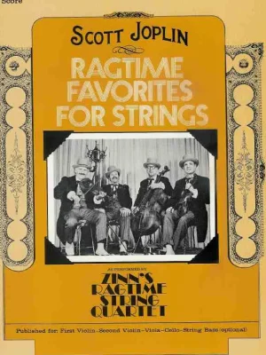 Omezená Nabídka RAGTIME FAVORITES - string quartet / partitura