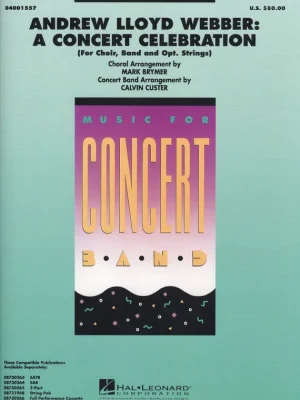 Ihned K Objednání Andrew Lloyd Webber: A Concert Celebration for Concert Band / partitura + party