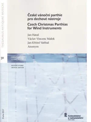 České vánoční parthie pro dechové nástroje / partitura + party Značkový