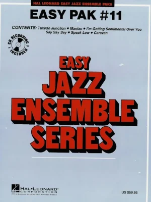 Expresní Doručení EASY JAZZ BAND PAK 11 (grade 2) + Audio Online / partitura + party