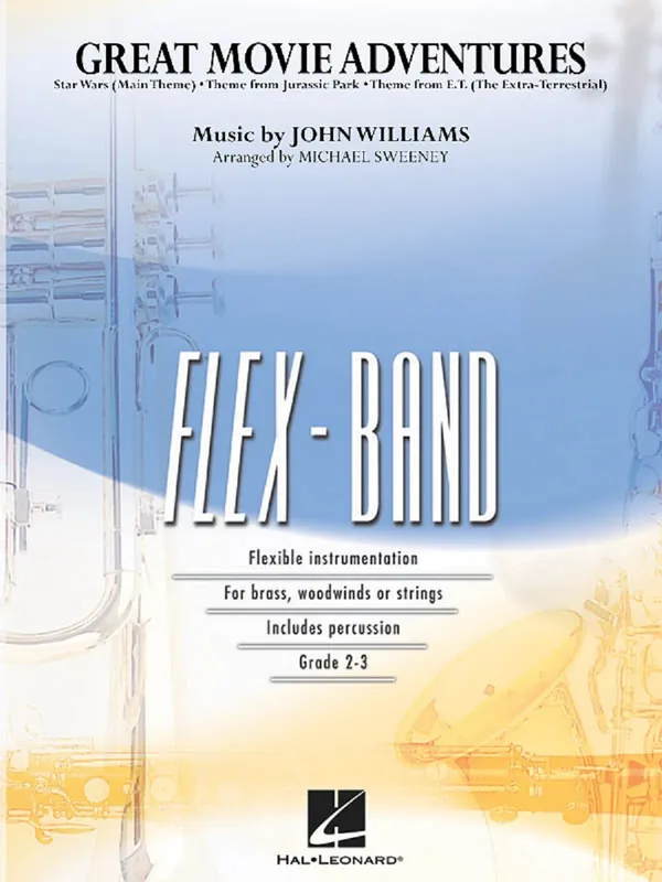 Objednat Nyní FLEX-BAND - Great Movie Adventures (grade 2-3) / partitura + party