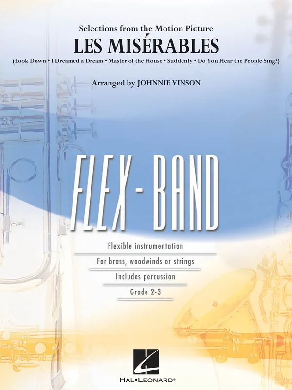 Horká Nabídka FLEX-BAND - Les Miserables / partitura + party