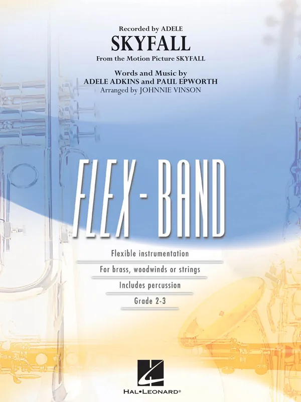 Rychlé Dodání FLEX-BAND - SKYFALL (grade 2-3) / partitura + party
