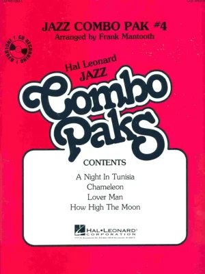 JAZZ COMBO PAK 4 + Audio Online / malý jazzový soubor Expresní Doručení