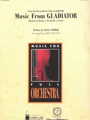 Music from GLADIATOR - full orchestra / partitura + party Hit Sezóny