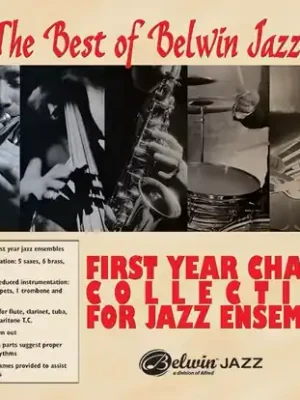 Finální Výprodej The Best of Belwin Jazz - First Year Charts Collection for Jazz Band / partitura + Audio Online