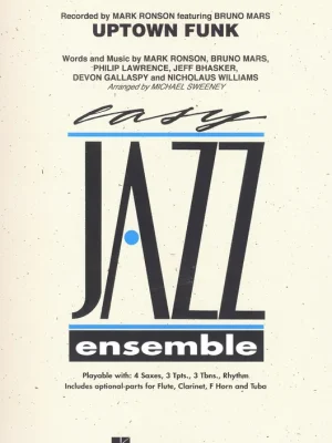 Uptown Funk - Jazz Ensemble / partitura a party Nejprodávanější