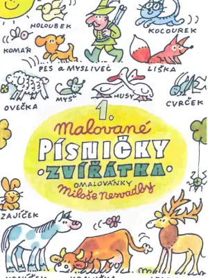 Malované písničky 1 - omalovánky Miloše Nesvadby Značkový