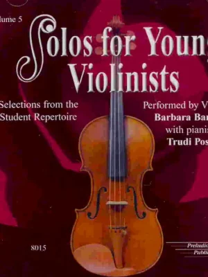 SOLOS FOR YOUNG VIOLINISTS 5 - CD s klavírním doprovodem Víkendová Akce