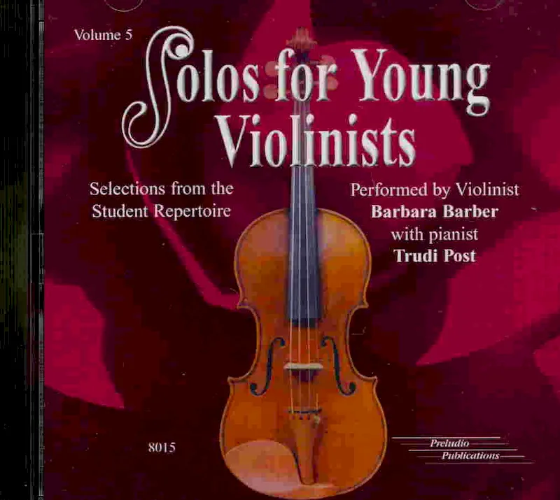 SOLOS FOR YOUNG VIOLINISTS 5 - CD s klavírním doprovodem Víkendová Akce