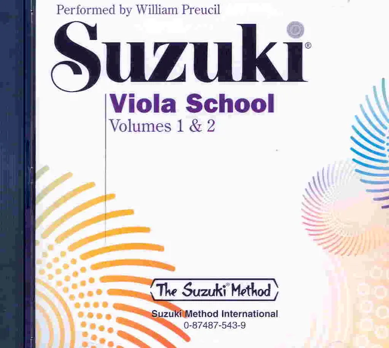 Nízká Cena Suzuki Viola School 1 a 2 - CD