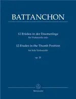 12 Etudes in the Thumb Position for Solo Violoncello op. 25 Dokud Zásoby Vydrží