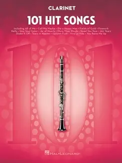 101 Hit Songs For Clarinet - sólové hity pro klarinet Cenový Hit