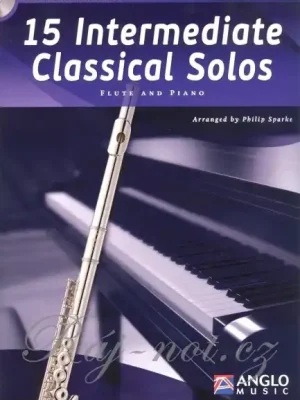 15 Intermediate Classical Solos pro příčná flétna a klavír Vrácení Zdarma