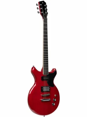 Značkový Stagg SVY DC TCH, elektrická kytara, cherry