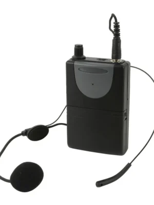 Poslední Šance QTX QHS-175.0, náhlavní mikrofonní set pro mobilní systémy QRPA/QXPA, 175,0 MHz