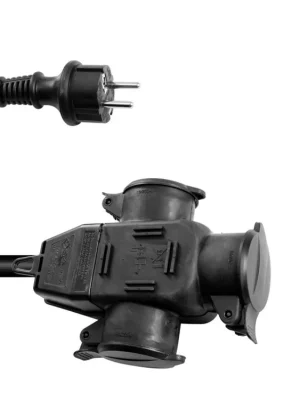 Eurolite prodlužovací kabel 3x2,5mm, 5m, 3x zásuvka Top Prodej