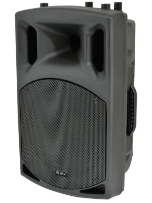 Cenově Výhodný QTX QX12PA, mobilní 12" zvukový systém MP3/SD/USB/BT/FM/2x VHF, 200W
