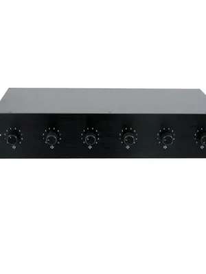 Bezpečná Platba Omnitronic 6-ti zónový PA ovladač hlasitosti 10W stereo, černý