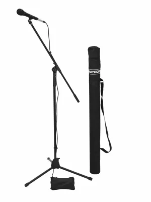 Cenově Výhodný Omnitronic CMK-10, mikrofonní sada (mikrofon, kabel, stojan, obal)