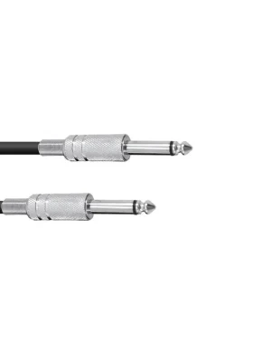 Cenový Hit Kabel KC-30 2x Jack 6,3 mono 3 m, černý