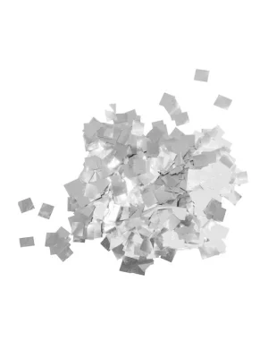 Levný Tcm Fx metalické konfety, kapky deště 6x6mm, stříbrné, 1kg
