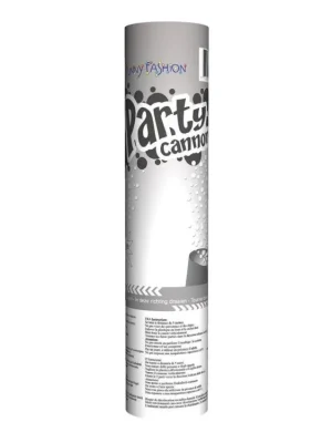 Párty konfety vystřelovací 20 cm, bílé Vrácení Zdarma