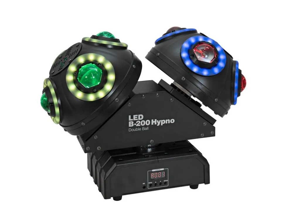 EUROLITE LED B-200 Hypno Double Ball Beam Effect Zlevněný