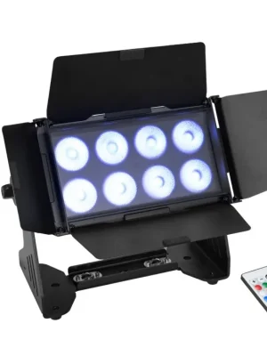 Speciální Cena EUROLITE AKKU Multiflood IP 8x10W RGBW Wash CRMX