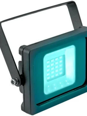 Eurolite FL-10 venkovní bodový LED reflektor 80, tyrkysový Hit Sezóny