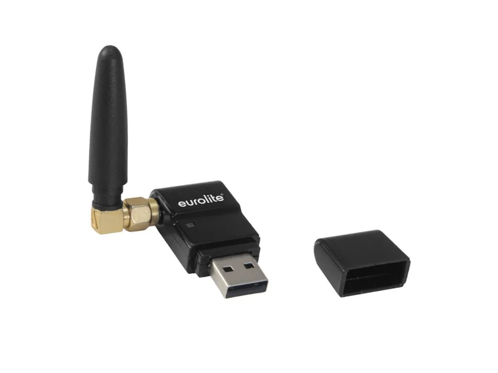 Novinka Eurolite QuickDMX USB, bezdrátový DMX vysílač/přijímač