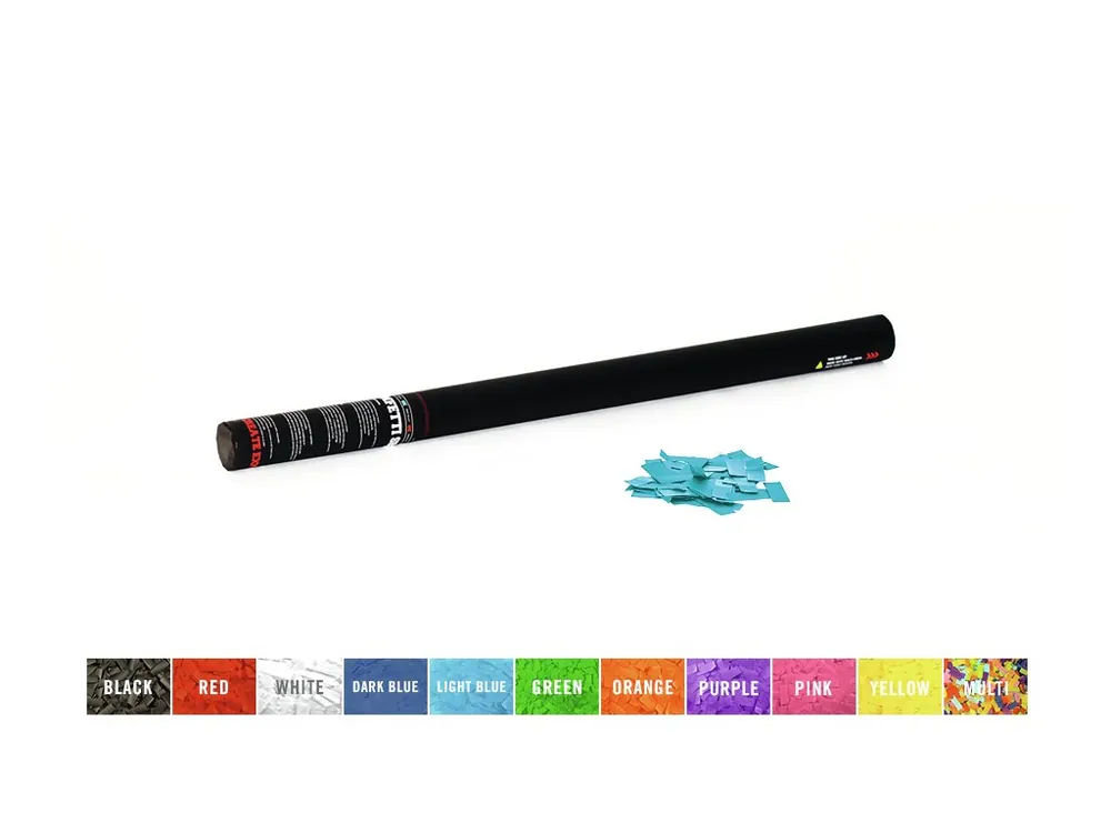 Tcm Fx Ruční dělo na konfety 80cm, světle modré konfety Must-Have
