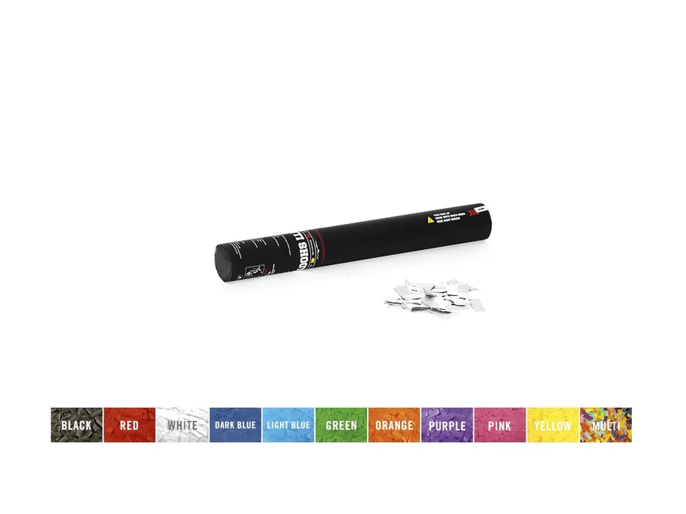 Tcm Fx Ruční dělo na konfety 50cm, bílé konfety Sleva