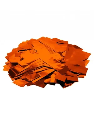 Tcm Fx metalické obdélníkové konfety 55x18mm, oranžové, 1kg Levný