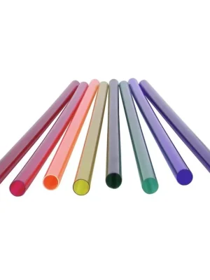 Barevná roura 149cm, červená Must-Have