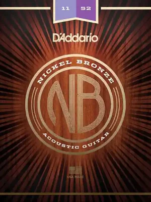 D'ADDARIO NB1152 Nickel Bronze Acoustic Custom Light Levný