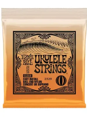 Ernie Ball 2329 Ukulele Strings Clear Nylon Tovární Cena
