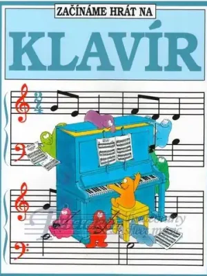 Značkový Začínáme hrát na klavír