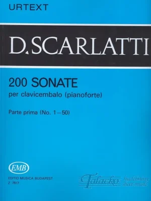 200 Sonate per clavicembalo - parte prima (no. 1 - 50) Cenová Bomba